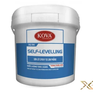 Sơn lót Epoxy Kova Self-Levelling tự san phẳng được sản xuất với công thức tối ưu