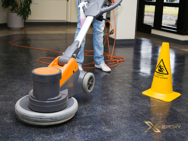 Các bước đánh bóng bê tông chuẩn kỹ thuật