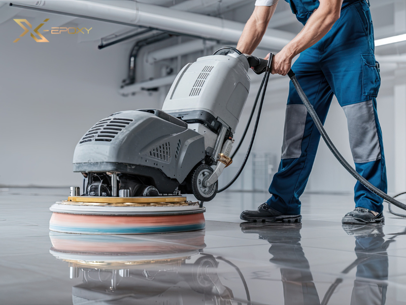 Đầu tư thông minh với sàn bê tông được đánh bóng đúng chuẩn