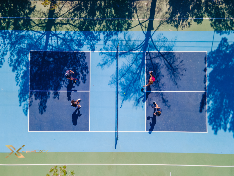 Những câu hỏi thường gặp về kích thước sân pickleball.