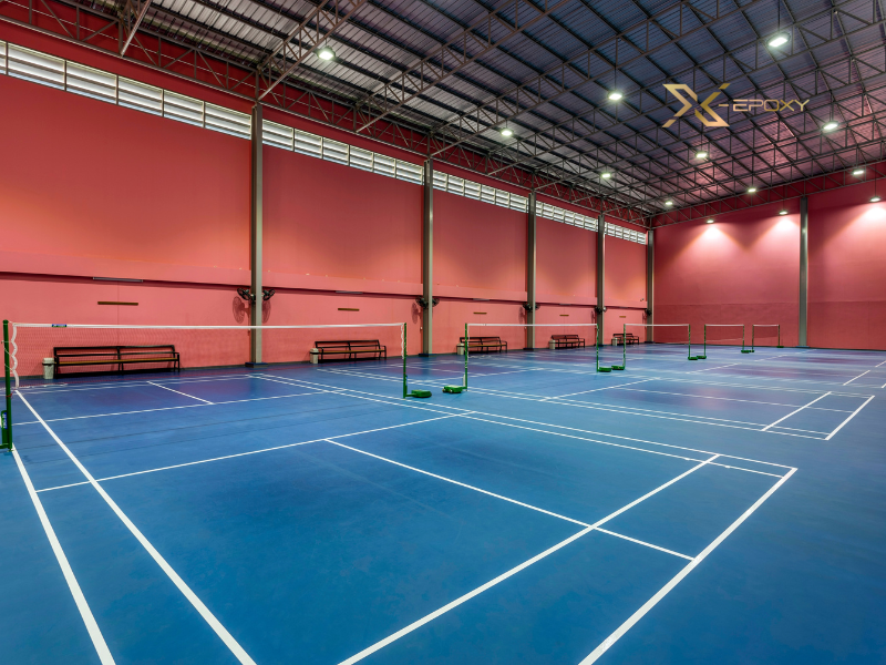 Báo Giá Thi Công Sân Cầu Lông Trong Nhà & Ngoài Trời Trọn Gói 26 quy trinh thi cong san cau long 7