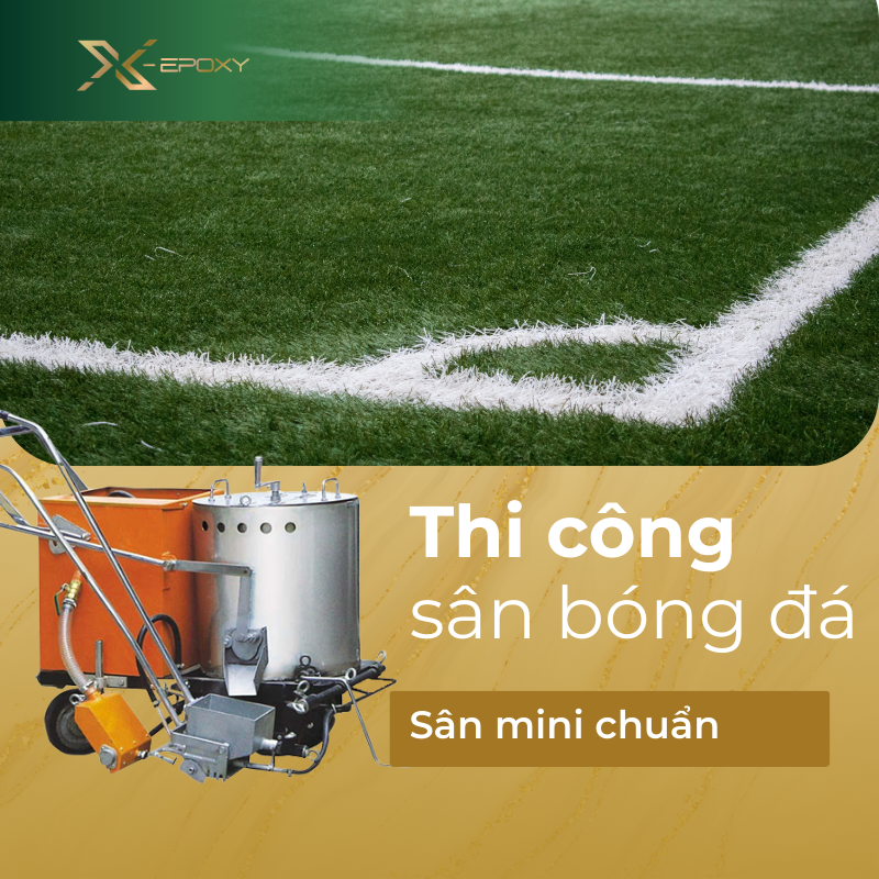 thi công lưới sân bóng đá mini
