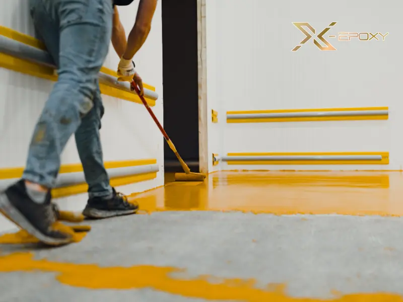 Sơn epoxy sơn nền bê tông là lựa chọn hàng đầu trong thi công sàn công nghiệp