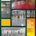 Thi công sơn sàn epoxy tầng hầm tòa nhà COBI Tập Đoàn BDS Phú Mỹ Hưng
