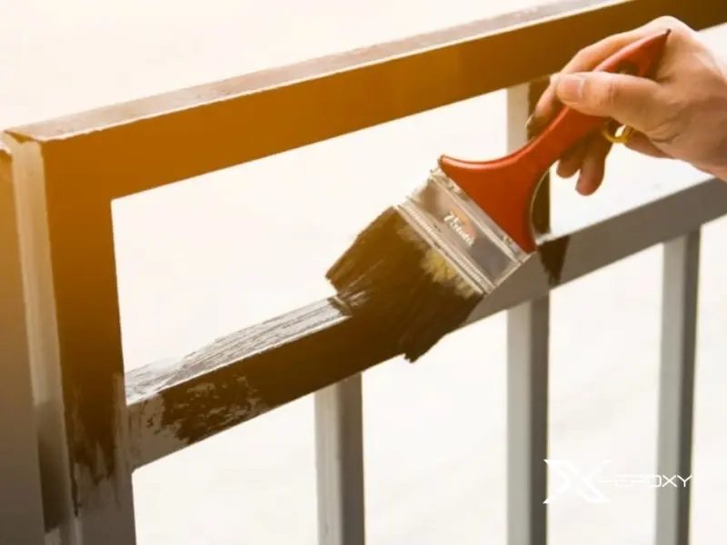 Thời gian khô sau khi sơn sắt