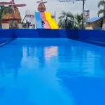 X-Epoxy phải đảm bảo về tiến độ, chất lượng, độ bền công trình khi thi công sơn chống thấm hồ bơi Khu vui chơi giải trí Suối Tiên