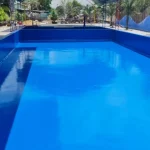 X-Epoxy đã đáp ứng tốt nhiều tiêu chuẩn nghiêm ngặt khi thi công sơn chống thấm hồ bơi Khu vui chơi giải trí Suối Tiên