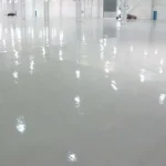 Giữa các lớp sơn epoxy sàn Nhà ga T3 Tân Sơn Nhất đều được X-Epoxy thực hiện chỉn chu, đảm bảo nhiều yêu cầu khắt khe