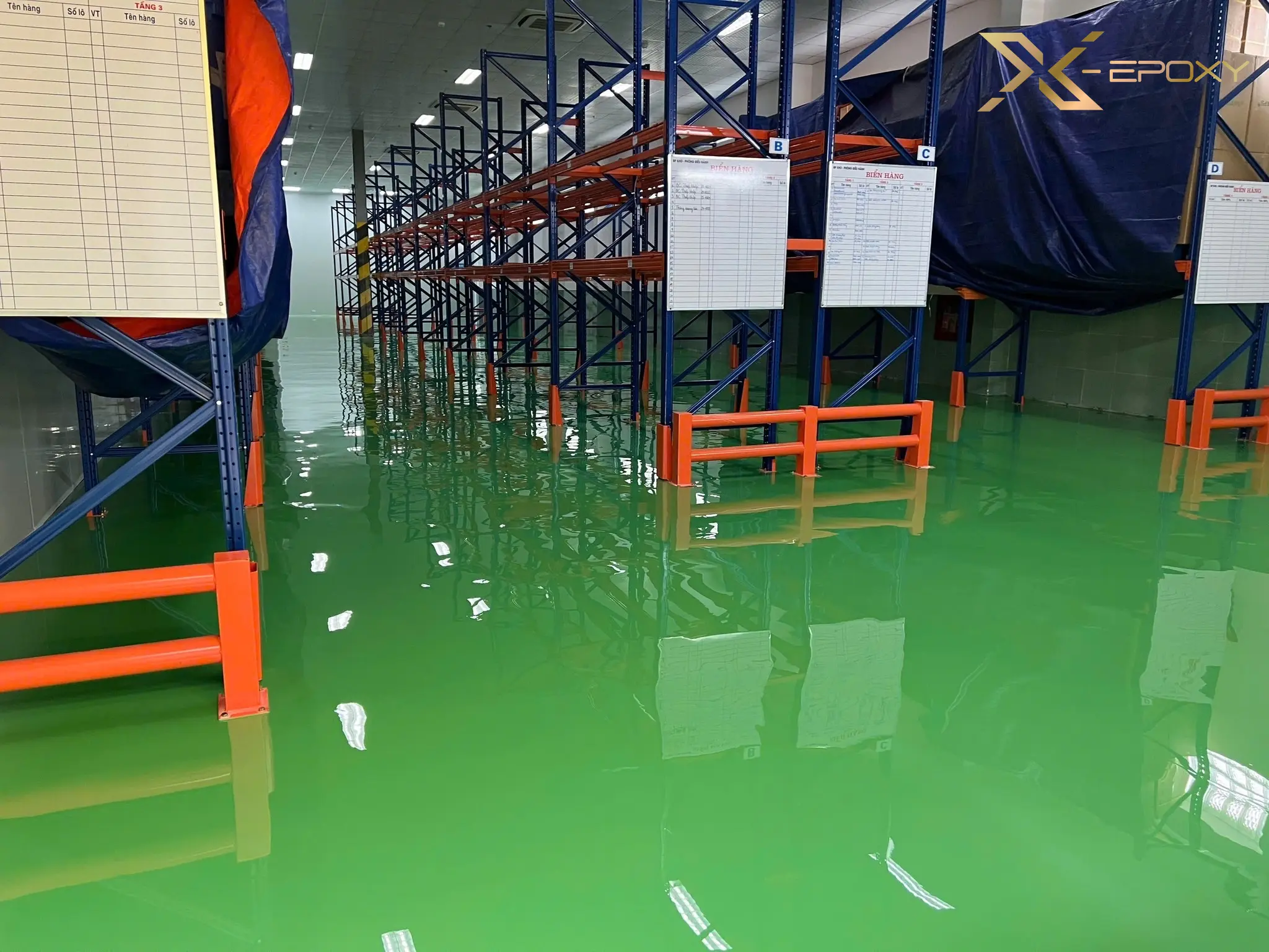 Khi thi công sơn sàn epoxy nhà máy sữa Vinamilk, X-Epoxy cần chú ý đến tính an toàn theo nhiều tiêu chuẩn nghiêm ngặt