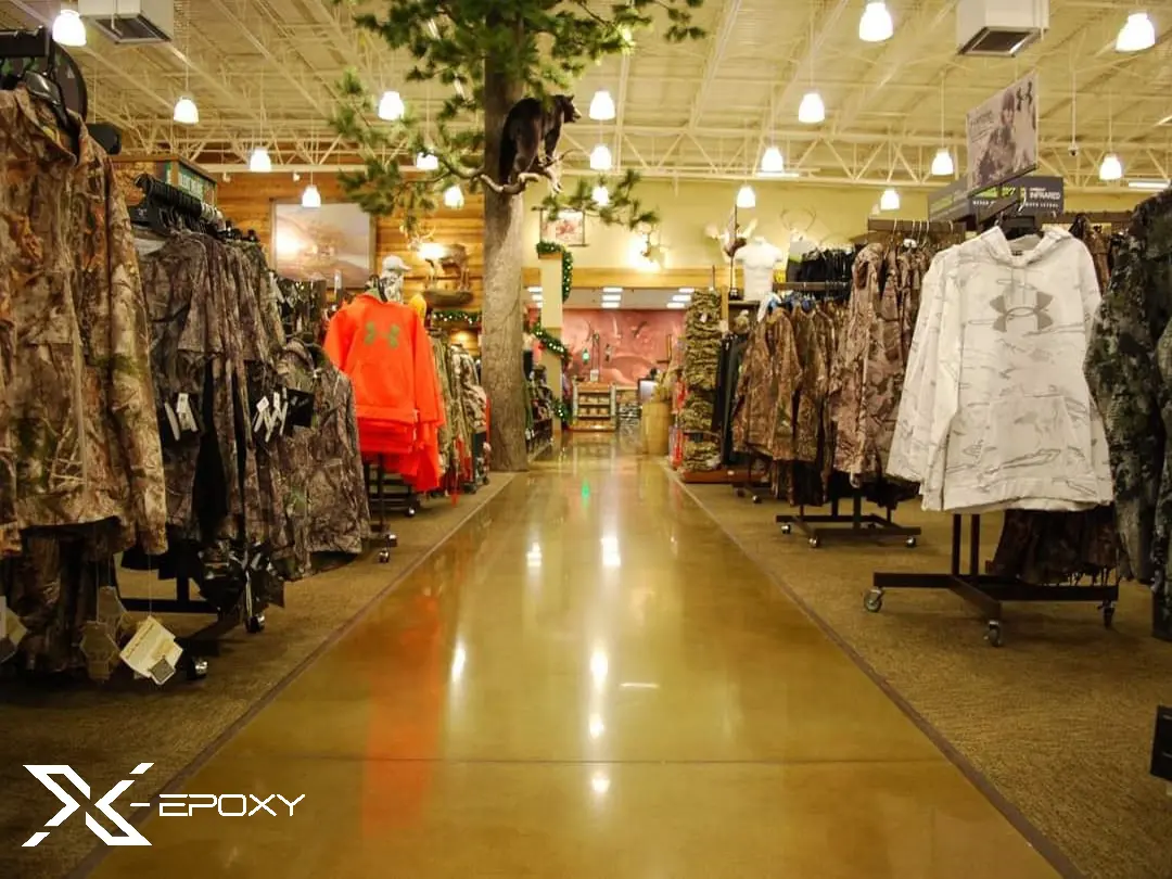 X-Epoxy đã đáp ứng tốt nhiều tiêu chuẩn nghiêm ngặt khi thi công mài sàn bê tông TTTM Sài Gòn Center