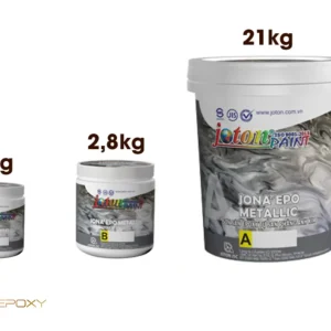 Sơn Epoxy Joton Jona Epo Metallic thuộc hệ sơn tự san phẳng