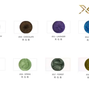 Các lựa chọn màu của sơn Epoxy Joton Jona Epo Metallic tự san phẳng