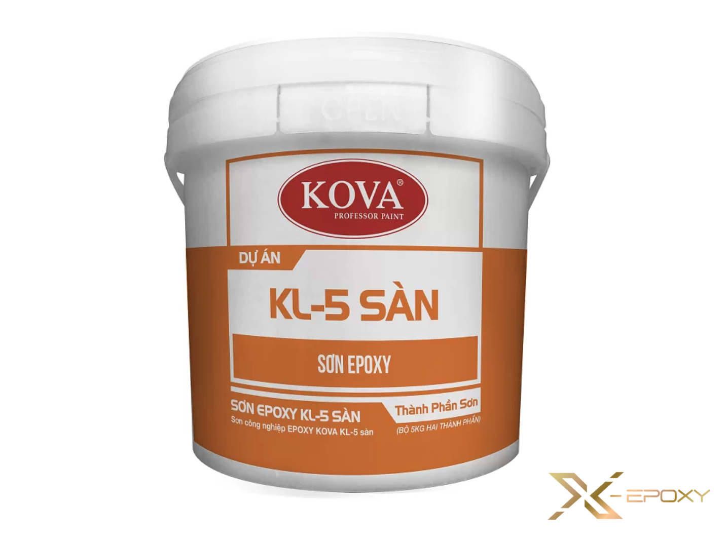 Sơn Epoxy KOVA KL-5 Sàn 10 Sơn Epoxy KOVA KL-5 Sàn được ứng dụng cao trong ngành thi công sàn công nghiệp