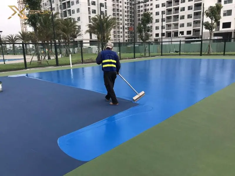 Sơn Epoxy ngoài trời bảo vệ cho bề mặt thi công bền đẹp theo thời gian