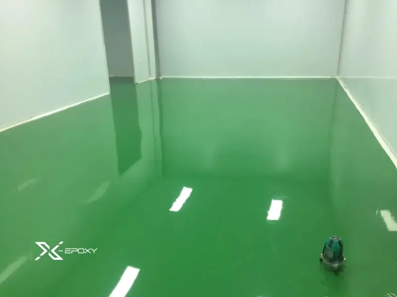 Tại sao nên thi công sàn epoxy kháng axit