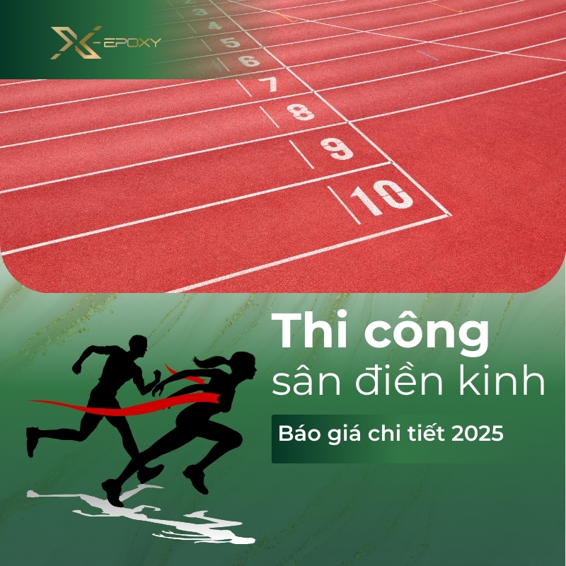 thi công sân điền kinh