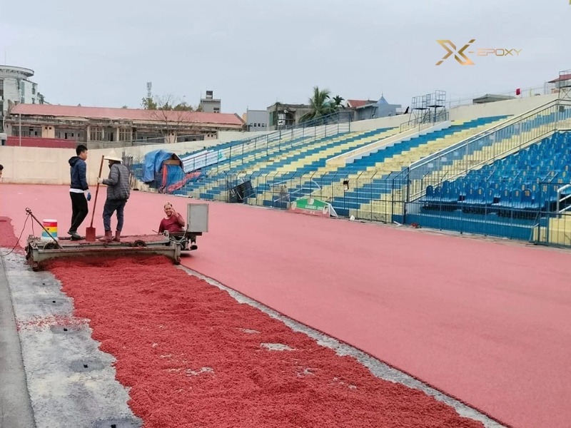 5 bước thi công sân điền kinh đạt chuẩn IAAF