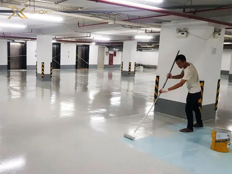 Ưu điểm & quy trình thi công sơn ram dốc tầng hầm chuẩn | Thi công sơn tầng hầm 14 Thi công sơn tầng hầm là gì?