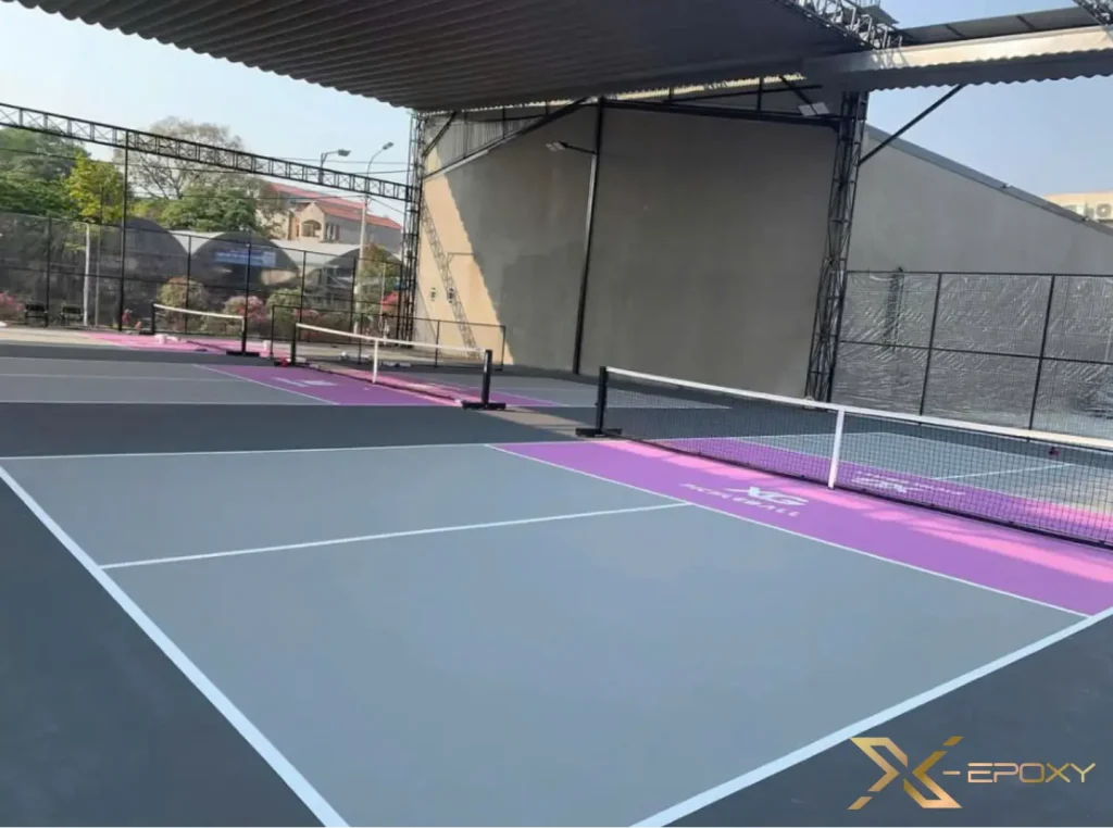 Case Study 5: Quy trình thi công sân pickleball tiêu chuẩn