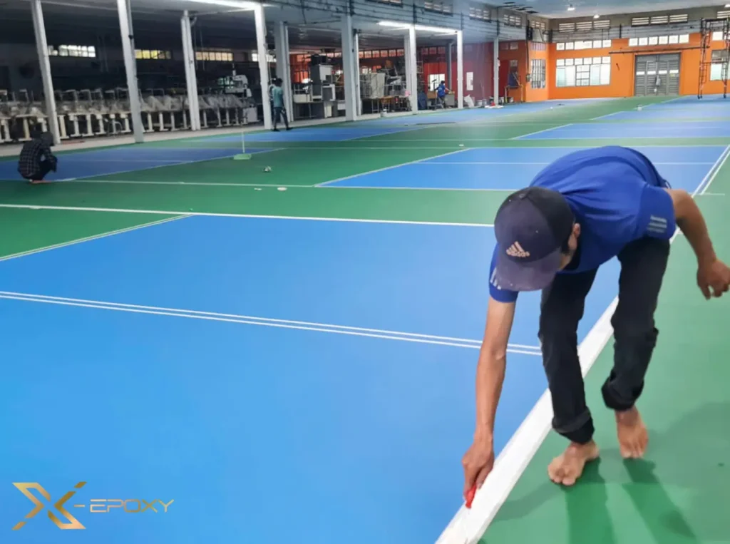 Case Study 1: Quy trình thi công sân pickleball