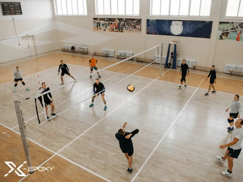Khu vực tự do (Free zone) là phần không gian bao quanh mặt sân chính
