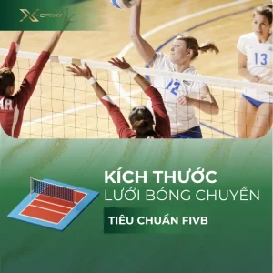 Tìm Hiểu Kích thước Lưới Bóng Chuyền Nam Nữ & Tiêu Chuẩn FIVB