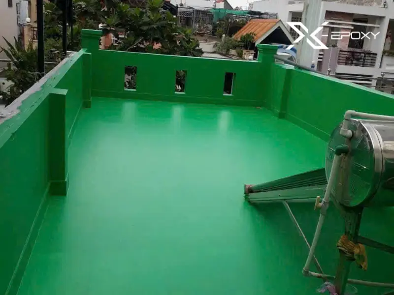 Thi công sơn chống thấm epoxy sàn nhà xưởng