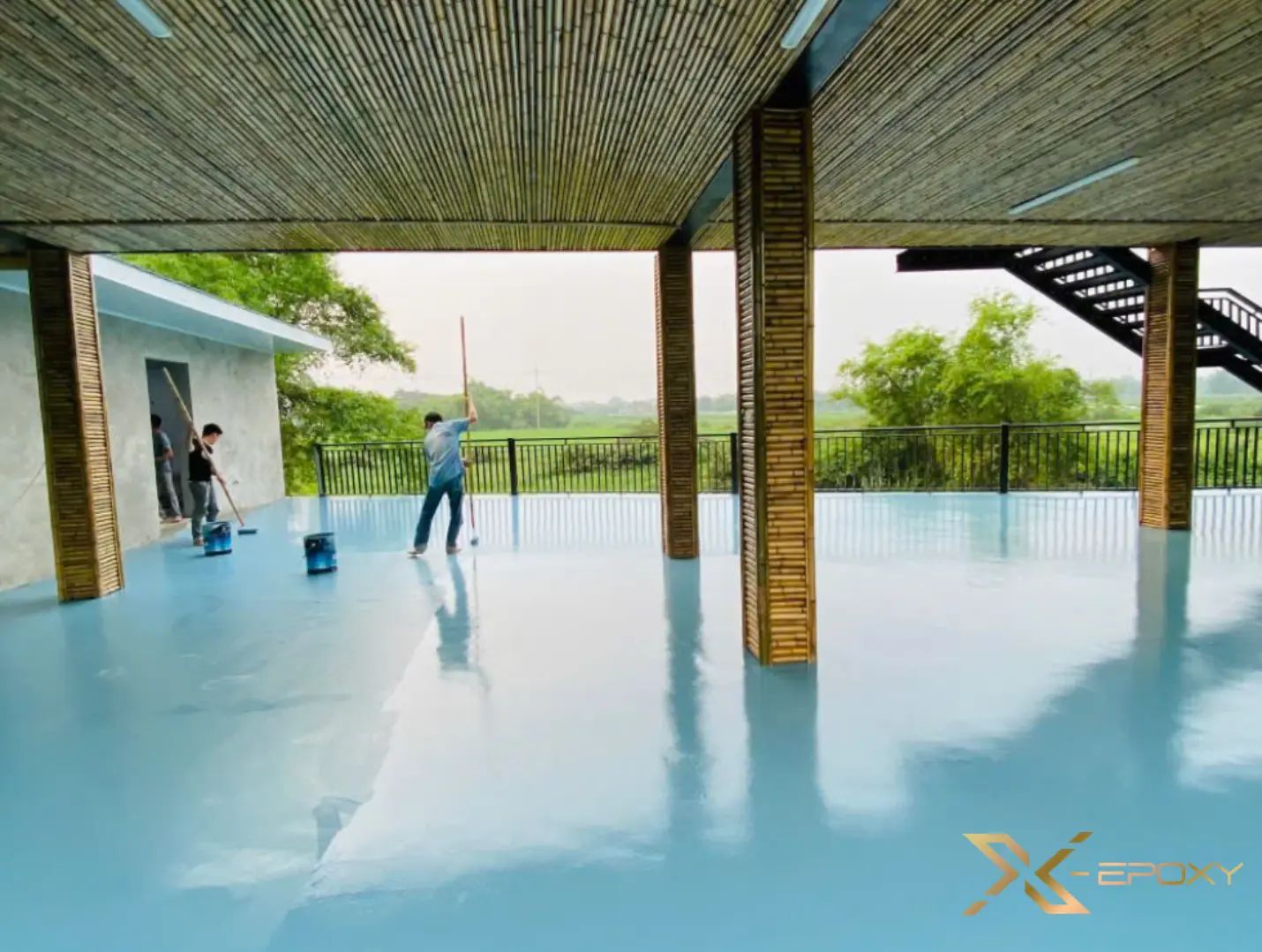 Cần xác định độ dày sơn mong muốn khi thi công để tính định mức sơn Epoxy chính xác