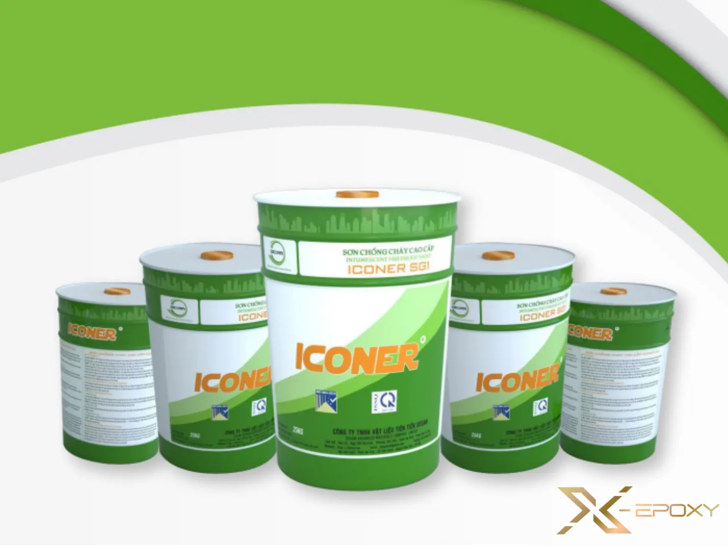 Sơn chống cháy ICONER SG1