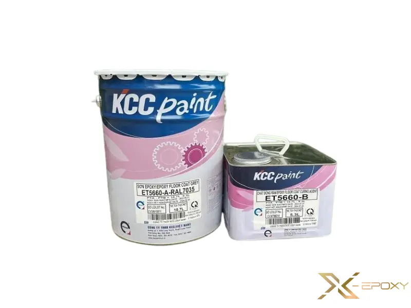 Sơn phủ 2 thành phần Epoxy KCC ET5660
