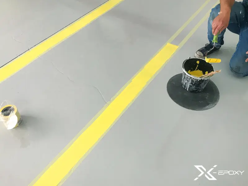 Công trình sử dụng sơn epoxy gốc dầu 