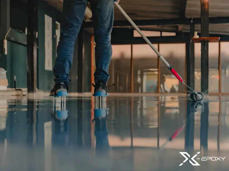 Sơn epoxy hệ con lăn