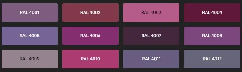RAL 4xxx