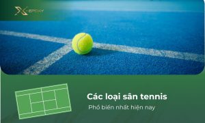 các loại sân tennis