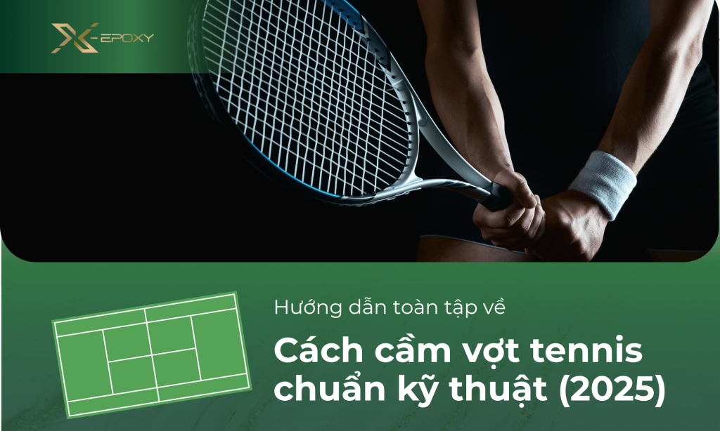 cách cầm vợt tennis