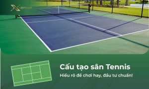 Cấu tạo mặt sân tennis