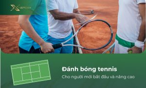 đánh bóng tennis