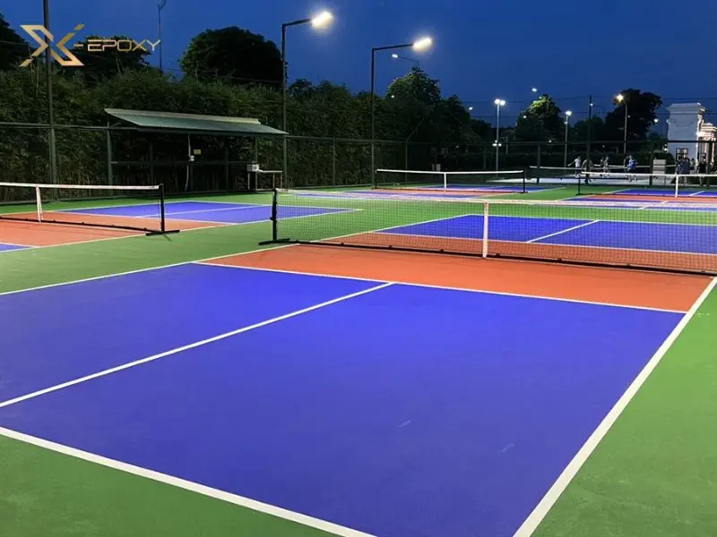Chất lượng mặt sân là tiêu chí lựa chọn sân Pickleball quan trọng