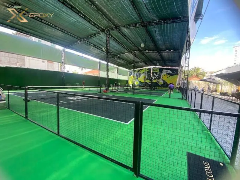 Sân pickleball tại Saigon Pickleball Club (TP. Thủ Đức)