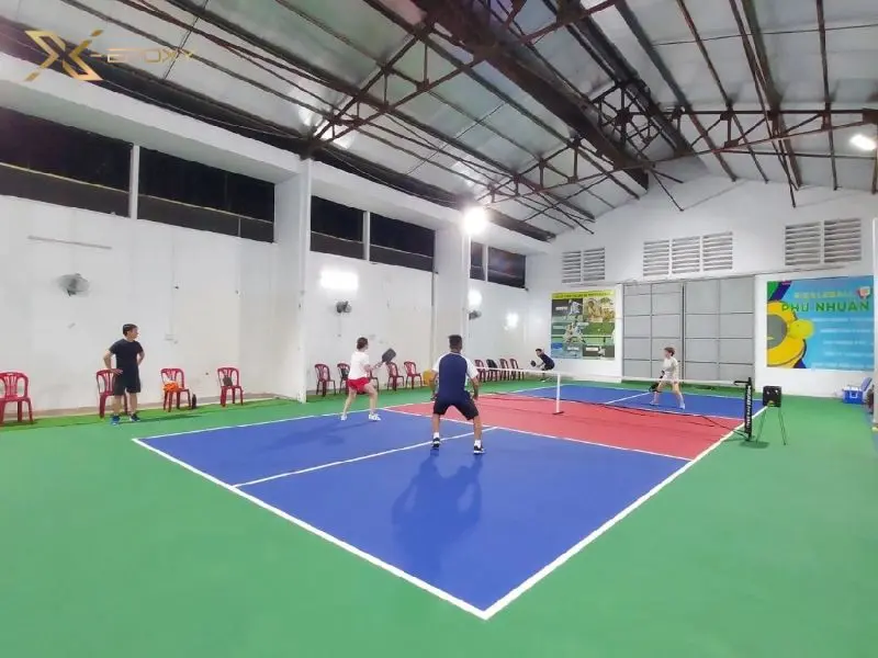 Sân pickleball tại câu Lạc Bộ Pickleball Rạch Miễu (Quận Phú Nhuận)