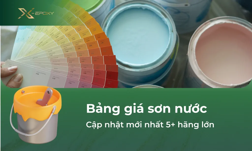 Bảng giá sơn nước 2025