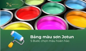 Khám phá bảng màu sơn Jotun mới nhất 2025: 5 bước chọn màu hoàn hảo!