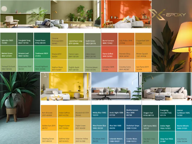 Các dòng sơn nội thất phổ biến của dulux