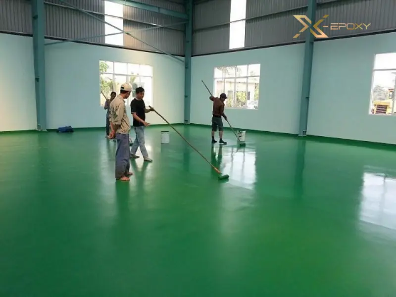 Thi công sơn lót sàn