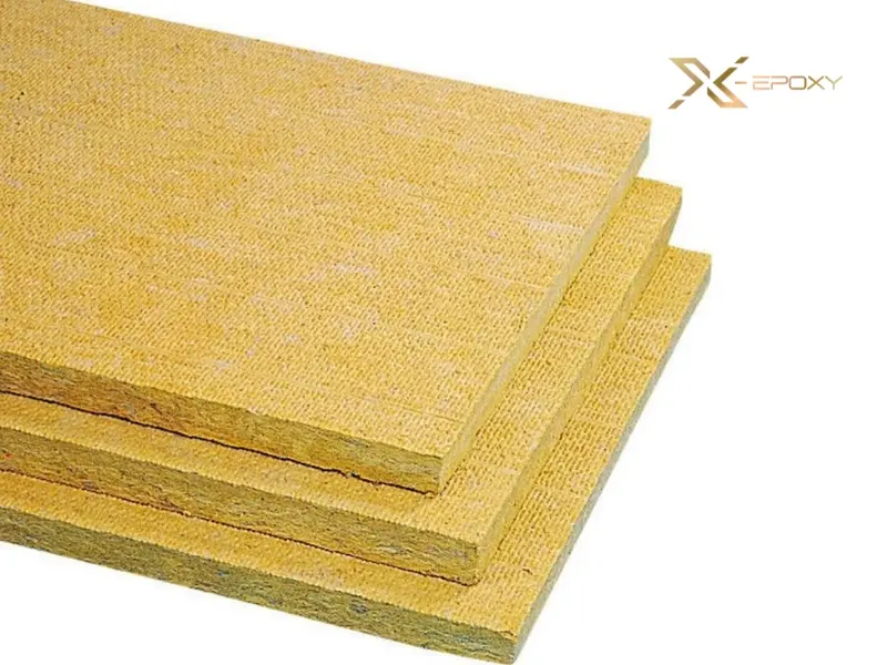 Bông khoáng Rockwool chống nóng và cách âm cho mái tôn công nghiệp