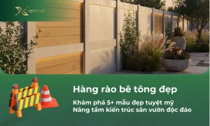 Khám phá 5+ mẫu hàng rào bê tông đẹp tuyệt mỹ
