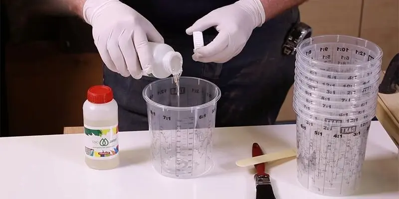 Pha keo epoxy