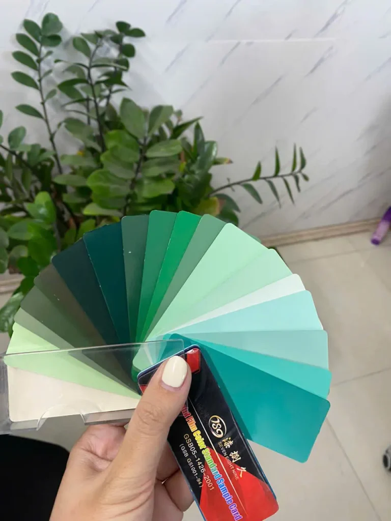 bảng màu sơn epoxy 4